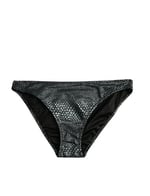 Bikini Altı Normal Bel Jakarlı Baskılı