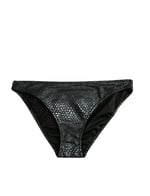 Bikini Altı Normal Bel Jakarlı Baskılı