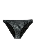 Bikini Altı Normal Bel Jakarlı Baskılı