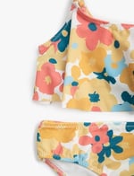 Bikini Takımı Çiçekli İnce Askılı