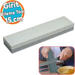 Bileme Taşı 15 cm Bıçak Balta Testere Nacak Satır Keskinleştirme Girit Taş Bileyleme