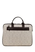 Bilik Deri Monogram Bej/Kahve Unisex Laptop & Evrak Çantası RH09 BUSİNESS-MN (Bej/Kahve)