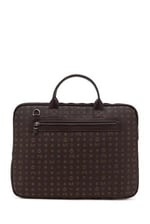 Bilik Deri Monogram Kahve Unisex Laptop & Evrak Çantası RH09 BUSİNESS-MN (Kahve)