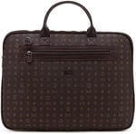 Bilik Deri Monogram Kahve Unisex Laptop & Evrak Çantası RH09 BUSİNESS-MN (Kahve)