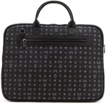 Bilik Deri Monogram Siyah Unisex Laptop & Evrak Çantası RH09 BUSİNESS-MG (Siyah)