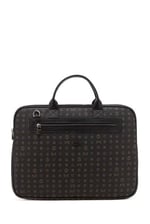 Bilik Deri Monogram Siyah Unisex Laptop & Evrak Çantası RH09 BUSİNESS-MN (Siyah)