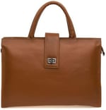 Bilik Deri Taba Rölax Deri Unisex Laptop & Evrak Çantası BLM093045 (Taba Rölax Deri)