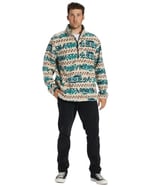 Billabong BOUNDARY MOCK NECK Bej Erkek Polar Bej XL