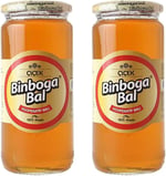 Binboğa Bal, Çiçek Balı, Cam Kavanoz, 650 gr, 2 Adet