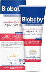 Biobaby Bebekler ve Çocuklar için Pişik Kremi (75 ml)