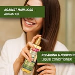 Bioblas Saç Dökülmesine Karşı Sıvı Saç Kremi – Argan Yağlı, Bitkisel Serumlu, Durulanmayan, Kolay Tarama & Yoğun Bakım, 200 ml