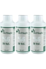 BioMagic Developer Peroksit-Oksidan %6 20 Volüm 90 ml, 3 Adet