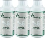 BioMagic Developer Peroksit-Oksidan %6 20 Volüm 90 ml, 3 Adet