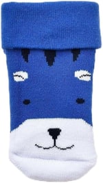 Biorganic Tiger Havlu Bebek Çorabı 68374 Saks 18-24 Ay