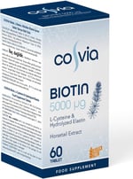 Biotin 5000 Mcg L-Sistein Hidrolize Elastin At Kuyruğu Ekstresi 60 Tablet Takviye Edici Gıda