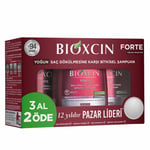 Bioxcin Forte Şampuan 300ml 3al2 Öde - Seçenekler: 300 ml, 300 ml (2 paketi), 300 ml (4 paketi), 900 ml...