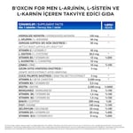 Bioxcin Men’s Hair Tablet – L-Arginin, Cüce Palmiye, L-Karnitin, Biotin ve Çinko İçeren Erkeklere Özel Saç, Cilt ve Tırnak Destek Tableti – 30 Tablet – Vegan