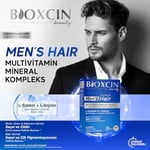 Bioxcin Men’s Hair Tablet – L-Arginin, Cüce Palmiye, L-Karnitin, Biotin ve Çinko İçeren Erkeklere Özel Saç, Cilt ve Tırnak Destek Tableti – 30 Tablet – Vegan