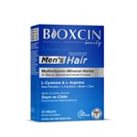 Bioxcin Men’s Hair Tablet – L-Arginin, Cüce Palmiye, L-Karnitin, Biotin ve Çinko İçeren Erkeklere Özel Saç, Cilt ve Tırnak Destek Tableti – 30 Tablet – Vegan