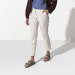 Birkenstock Arizona Birko-Flor nubuk deri, geniş terlikler