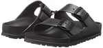 Birkenstock Erkek Arizona Deri Geniş Terlik Kahverengi