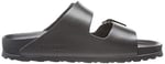 Birkenstock Erkek Arizona Deri Geniş Terlik Kahverengi