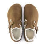 Birkenstock London Shearling Süet Deri Ayakkabı