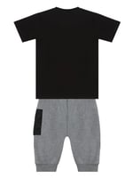Bisiklet Erkek Çocuk T-shirt Kapri Şort Takım