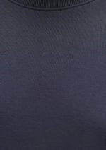 Bisiklet Yaka Lacivert Basic Sweatshirt 1610198-70726