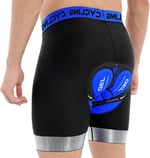 Bisikletçi pantolonu, erkek bisiklet pantolonu, 5D jel dolgulu, kısa, nefes alır, hızlı kuruyan bisiklet pantolonu, MTB yarış bisikleti pantolonu, bisiklet sporu