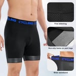 Bisikletçi pantolonu, erkek bisiklet pantolonu, 5D jel dolgulu, kısa, nefes alır, hızlı kuruyan bisiklet pantolonu, MTB yarış bisikleti pantolonu, bisiklet sporu