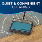 Bissell Easy Sweep Kompakt Halı ve Zemin Süpürgesi, 2484A, Camgöbeği