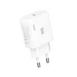 Bix BXCL20TA 20W PD Süper Hızlı Type-C Şarj Cihazı, Type-C’den Lightning’e Kablosuyla iPhone 17 serisi, iPhone 16 serisi, iPhone 15 serisi 14/14 Pro/14 Pro Max, iPad 9 ve Fazlasıyla Uyumlu