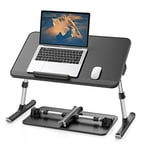 Bix Saiji AL30 Ayarlanabilir Laptop Standı Ergonomik Tasarım 17 İnç Uyumlu Taşınabilir Masa Siyah
