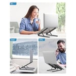 Bix Saiji X2 Taşıma Çantalı Alüminyum Notebook Laptop Standı Siyah