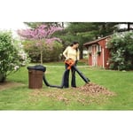 BLACK+ DECKER Kablolu Yaprak Üfleyiciler için Yaprak Üfleyici Hortum Ataşmanı, Yalnızca Ek Parça, 8 ft (BV-006)
