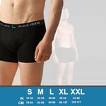Black Deer Exclusive 3 Adet Erkek Pamuklu Esnek Boxer Siyah