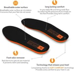 Black Deer Hyper Boost Technology X30 Soft Comfort Siyah-Turuncu Ergonomik Tabanlık Turuncu Siyah 42-43