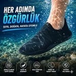 Black Deer Lab Çok Amaçlı Plaj ve Deniz Ayakkabısı