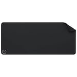 Black Deer Siyah Professional Oyuncu Gaming Mouse Pad,Ofis, Kaydırmaz Taban Mouse Pad (90x40 XL) - Seçenekler: 30cm x25cm S, 35cm x28cm M, 70cm x30cm L, 90cm x40cm XL
