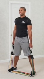 Black Mountain Products Ultimate Resistance Band Set w Guide