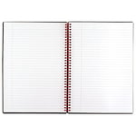 Black n' Red Dizüstü Bilgisayar, Dayanıklı Poli Kapak, Premium Optik Kağıt, Scribzee Uygulaması Uyumlu, Çevre Dostu, Spiral Cilt, 11-3/4