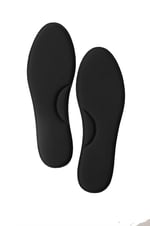 Black Vein Memory Foam Yumuşak Ayakkabı Tabanlığı, Akıllı Hafızalı Spor Tabanlık, Ayakkabı İç Tabanı (44, Siyah)