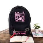 Blackpink Kpop Baskılı Piercing Zincirli Sırt Okul Çantası