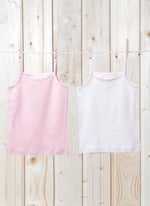 BLACKSPADE 1296 KIZ ÇOCUK ATLET 2 Lİ İNCE ASKILI
