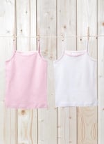 BLACKSPADE 1296 KIZ ÇOCUK ATLET 2 Lİ İNCE ASKILI