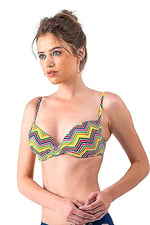 Blackspade Bikini üst 8419 - Zigzag Desenli