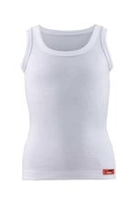 Blackspade Black Spade 9264 Unisex Çocuk Termal Atlet Beyaz