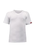 Blackspade Çocuk Thermal Kısa Kol V Yaka Beyaz 9249