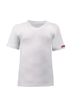 Blackspade Çocuk Thermal Kısa Kol V Yaka Beyaz 9249
